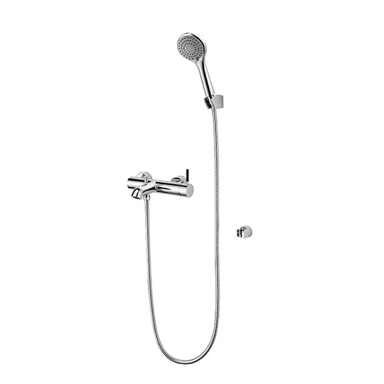 Faucet + hose + bracket * 2 + shower head