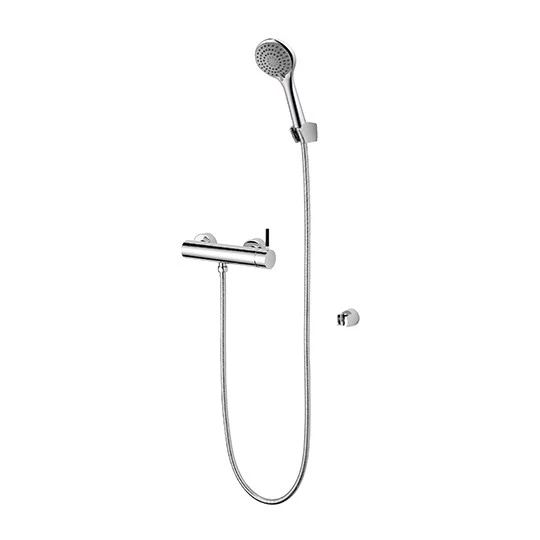 Faucet + hose + bracket * 2 + shower head