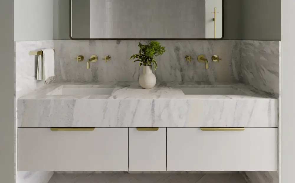Why Porcelain Counters Are the Future of Bathroom Design 